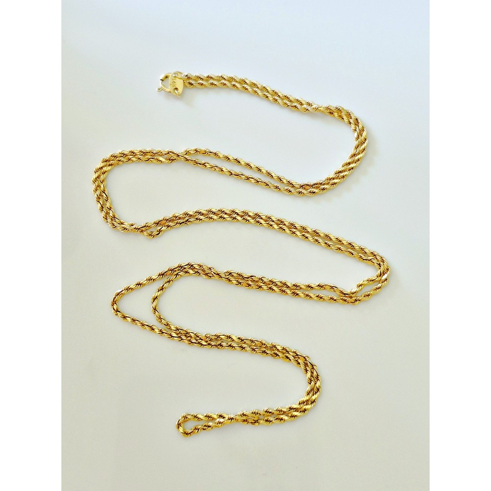 14K Gold Rope 24