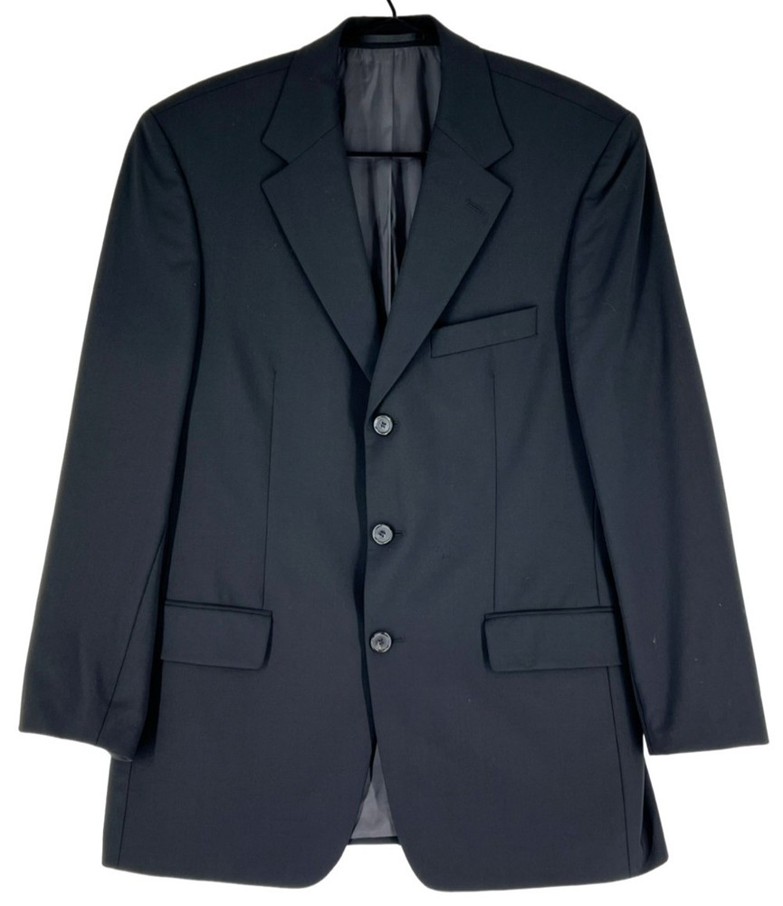 Hugo Boss Men Angeilco/ Parma Stretch Wool Blazer Jacket Size EU:48 US:38R