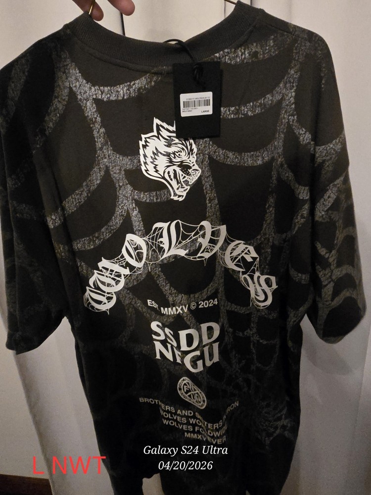 Darc Sport Venom Symbiote V2 Oversized Black T-Shirt Size Large