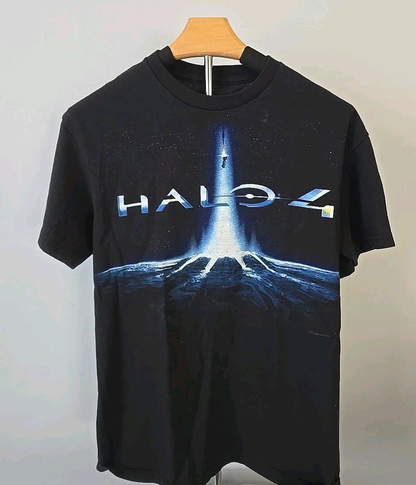 Vintage Halo 4 Microsoft Corp Tshirt Video Game