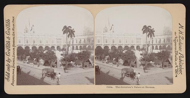 Photo:The Governor's Palace at Havana. Cuba