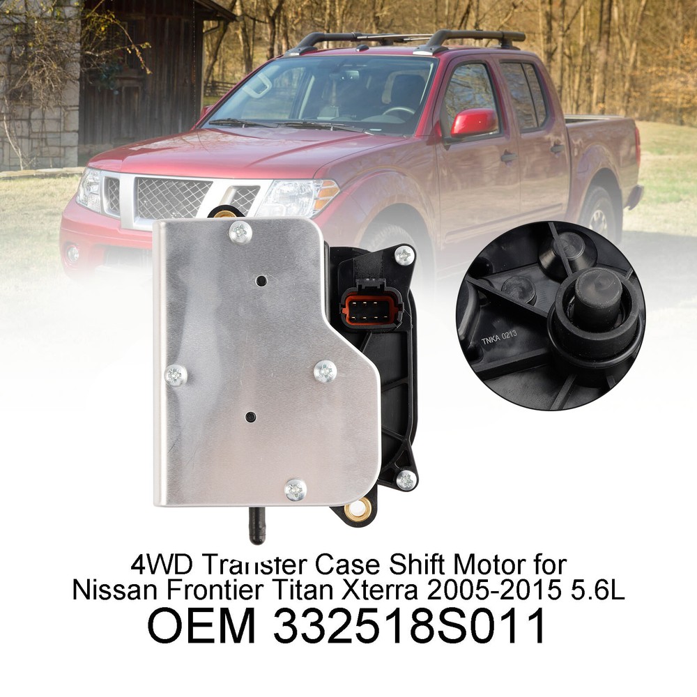 4WD Transfer Case Shift Motor for 05-15 Nissan Frontier Titan Xterra 5.6L M2