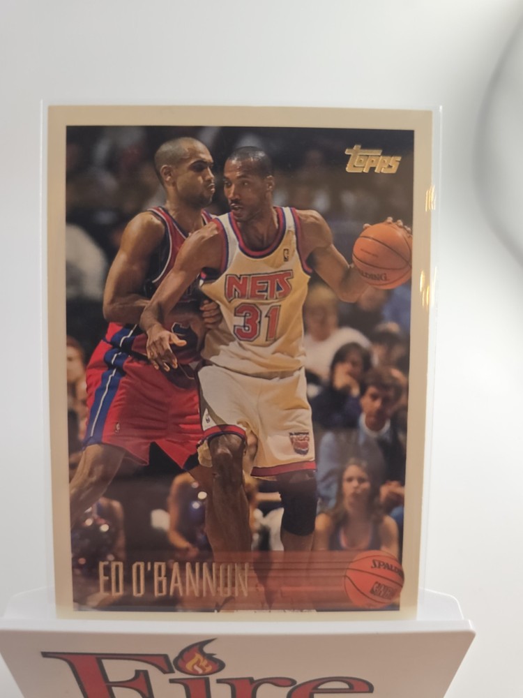 1996-97 Topps - Ed O'Bannon #88 New Jersey Nets