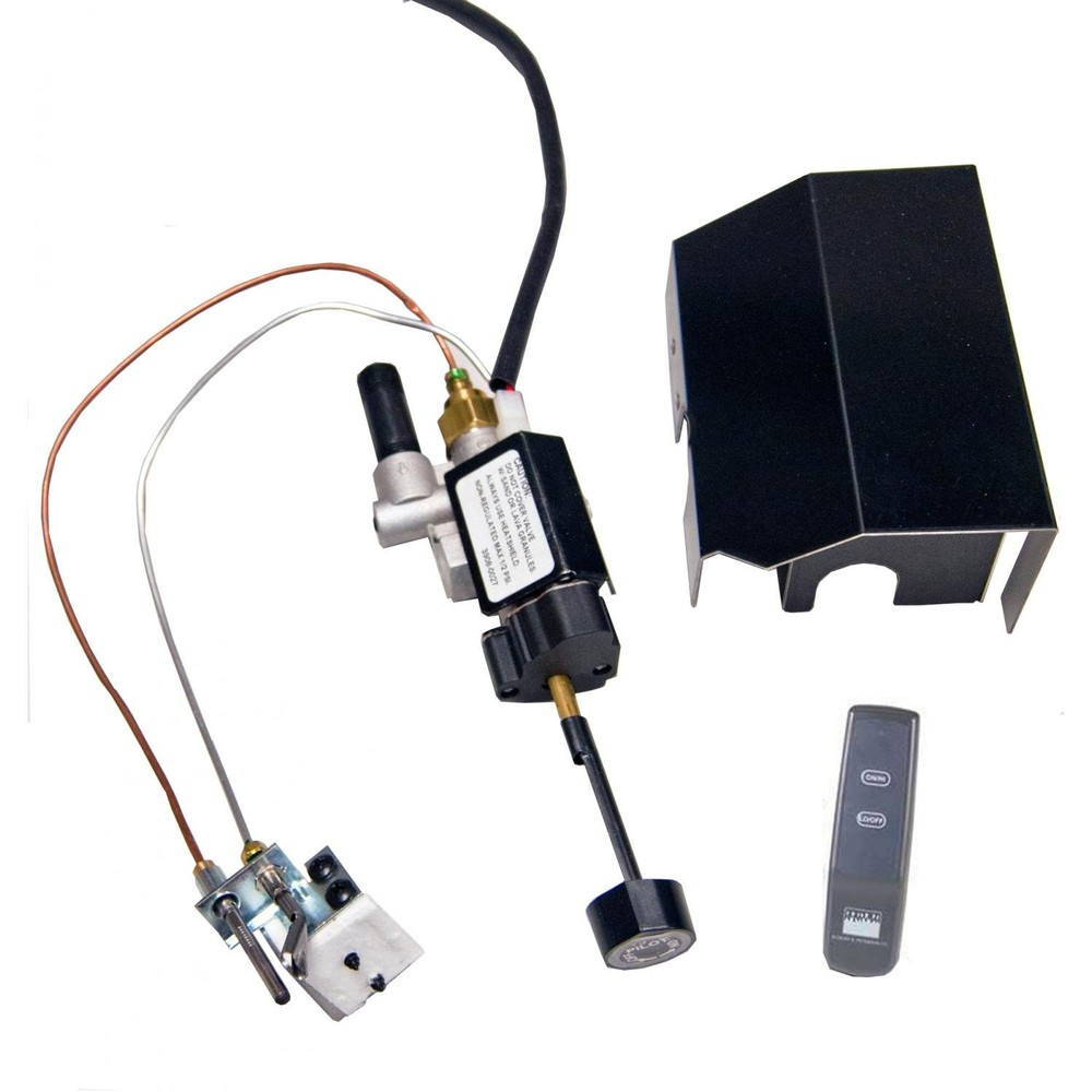 RealFyre Peterson Low Profile Propane Gas Automatic Pilot Kit with Basic Valve
