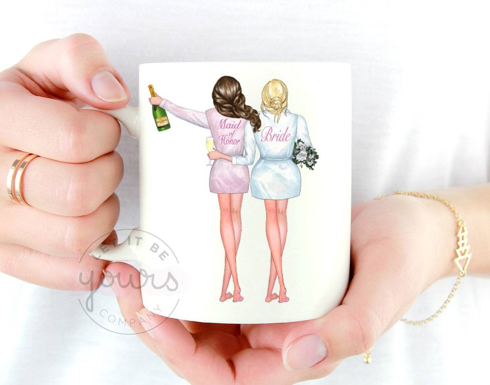 Maid Of Honor Proposal Maid Of Honor Mug Personalized Maid Of Honor Mug Will You