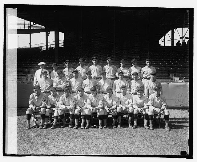Photo:Washington Baseball Team Group Photo 1924