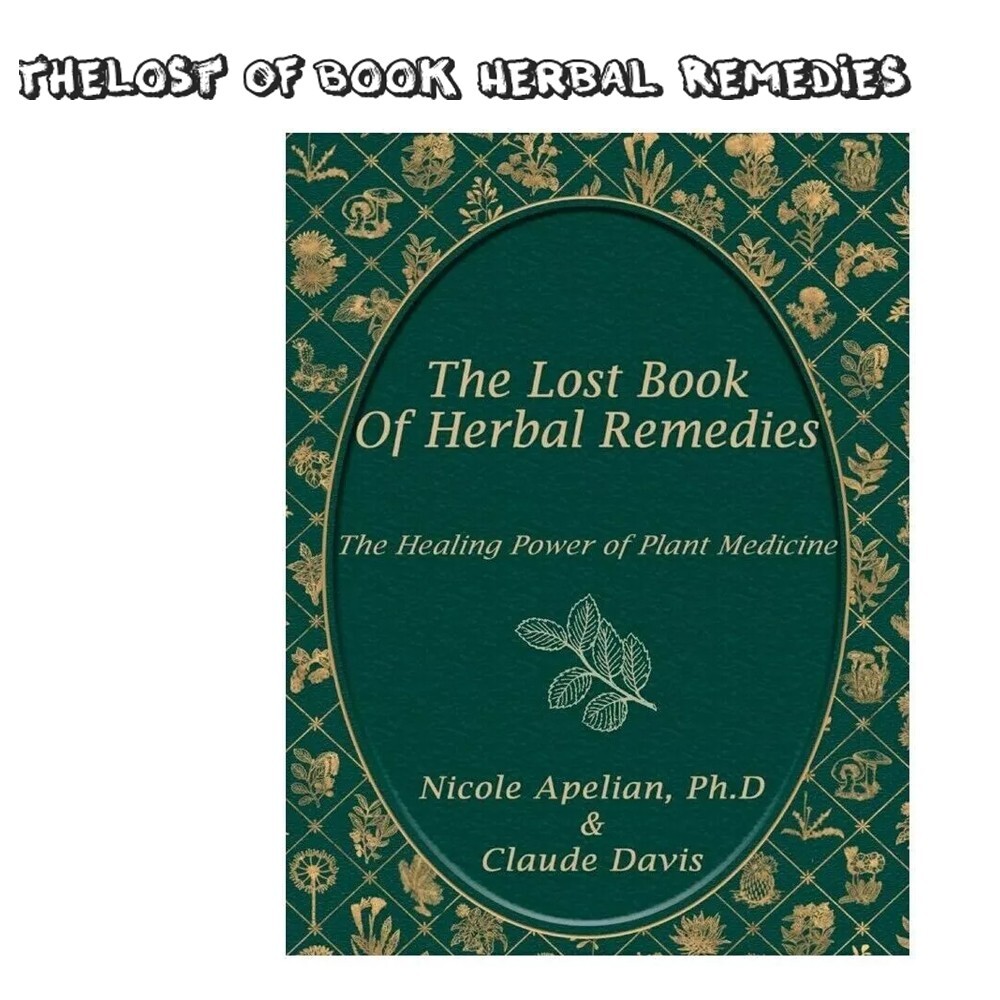 The Lost Of Book Herbal Remedies The Power of 800 Plants Medicine A5 Size