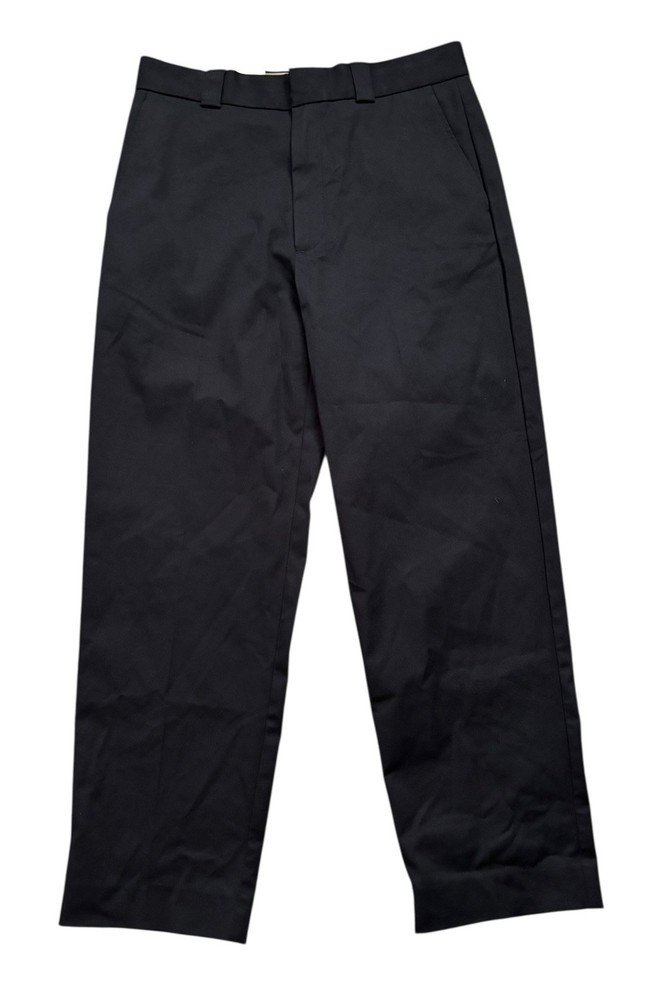 NEW Banana Republic Pants Mens Size 33x31 Black Relaxed Baggy Heavy Twill Chino
