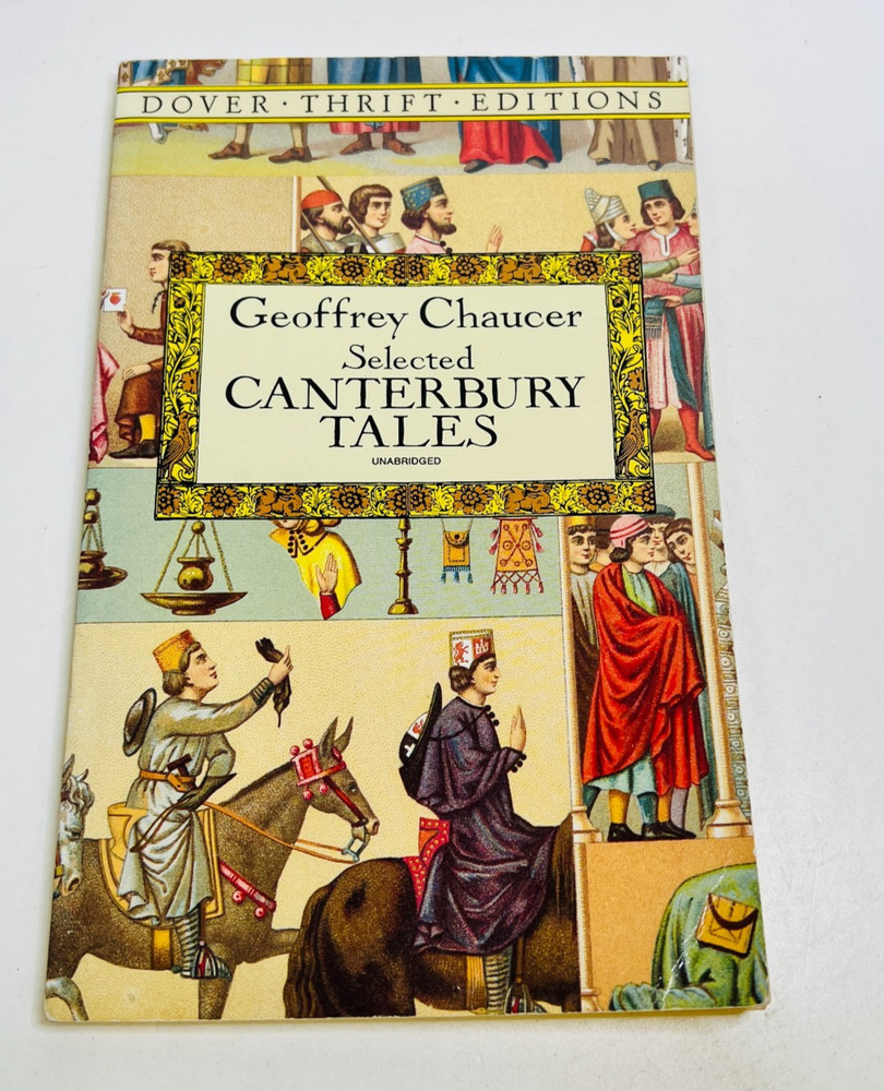 Selected Canterbury Tales; Dover Thrift Editions- paperback, Chaucer
