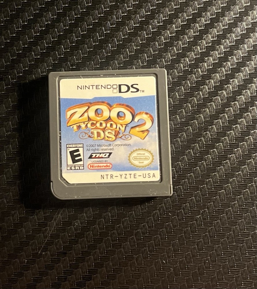 Zoo Tycoon 2 DS (Nintendo DS, 2008)