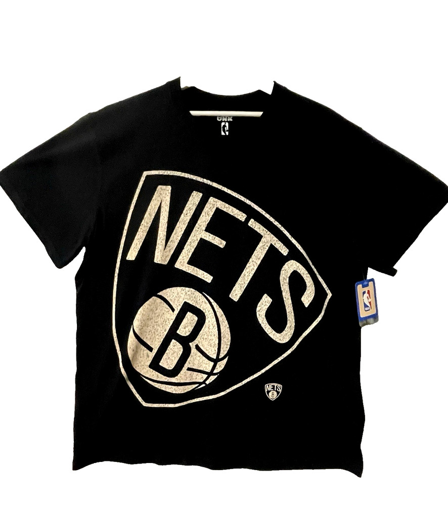 NBA Licensed UNK Apparel Brooklyn Nets Basketball Short Sleeve T- Shirt Men's 2x