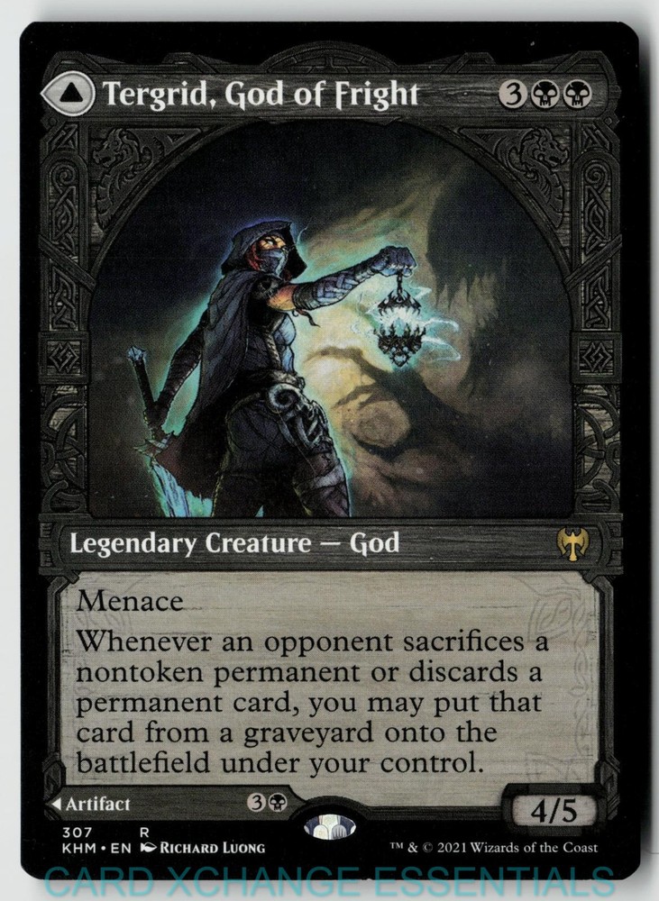 Tergrid, God of Fright (Showcase) 307 Rare Kaldheim Magic: The Gathering LP