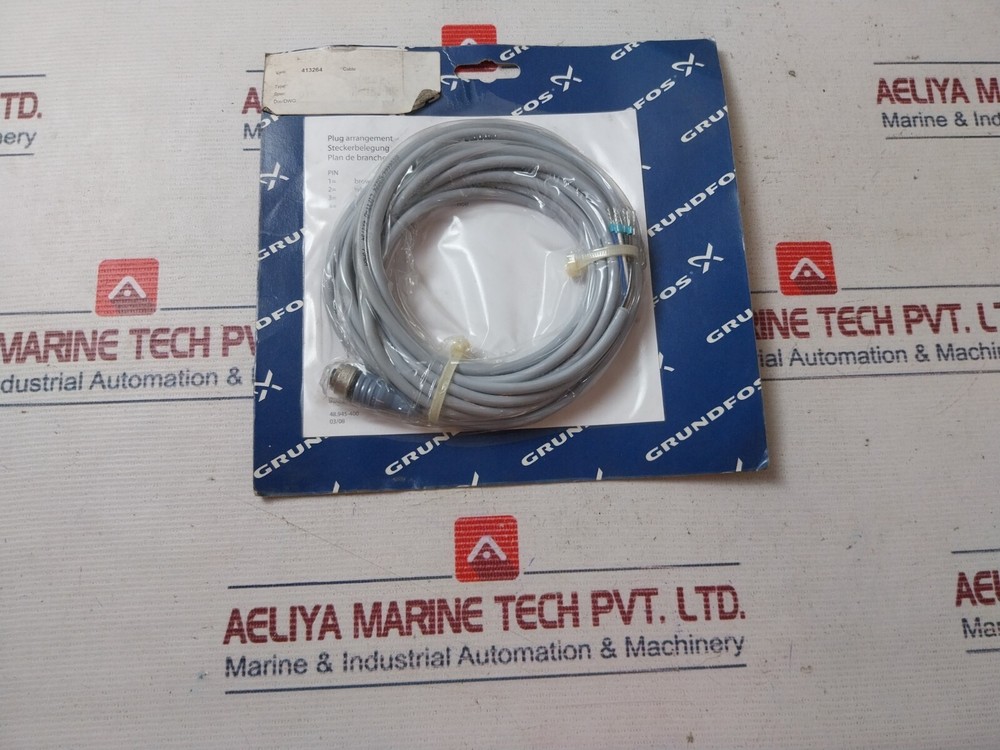 Grundfos 96609019 4-Pole Relay Output 5m Cable