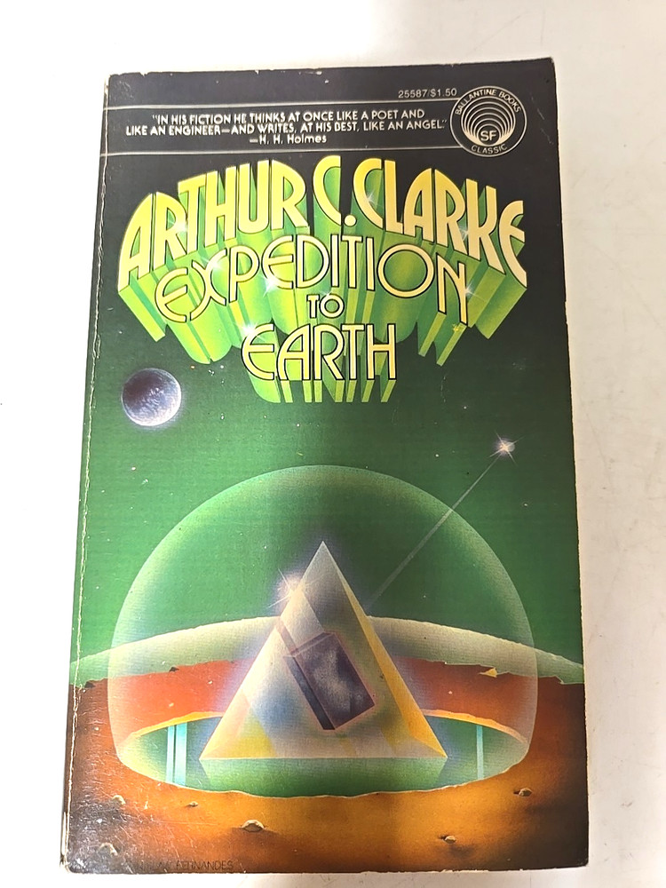 Expedition To Earth Arthur C. Clarke Paperback 1976 Vintage Science Fiction