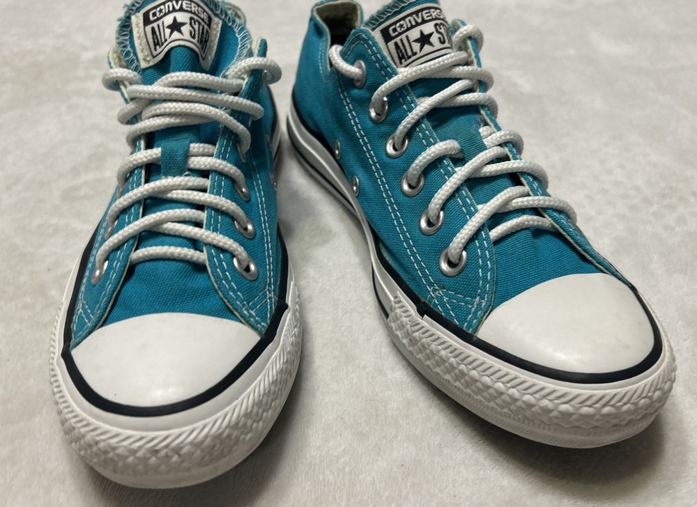 Converse Womens Shoes Size 7 Chuck Taylor All Star Blue Low Top Sneakers