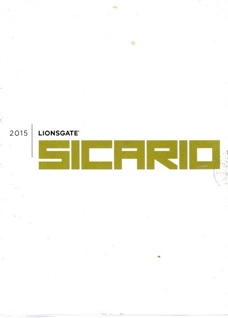 Sicario DVD VIDEO MOVIE FYC Emily Blunt agent drug violence cartel Mexico border
