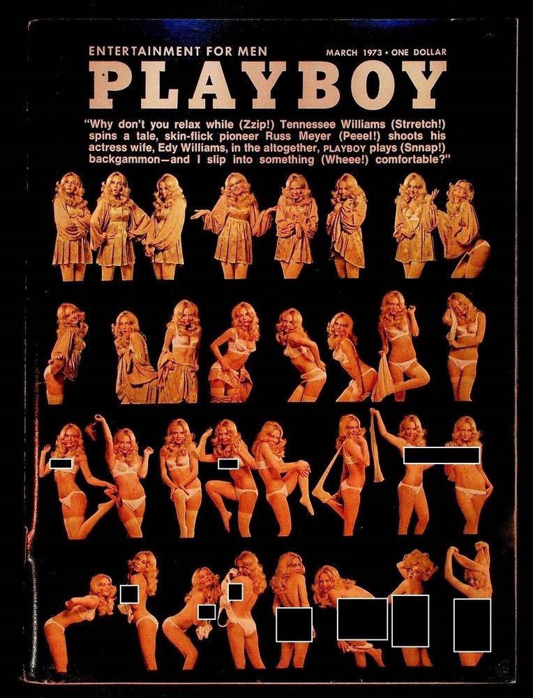 Playboy Magazine March 1973 Tennessee Williams Very Good