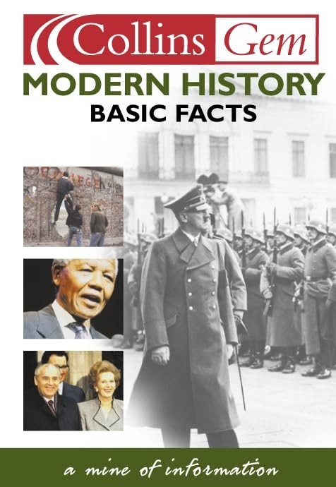 Modern History (Collins Gems) by HarperCollins Publishers Paperback / softbackFREE US DELIVERY | ISBN: 0007121822 | Quality Books