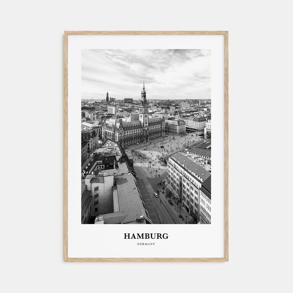 Hamburg Wall Art No 1 Hamburg Wall Decor Hamburg Poster Hamburg Home Decor