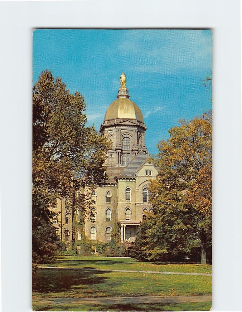Postcard Administration Building University Of Notre Dame South Bend Indiana USA