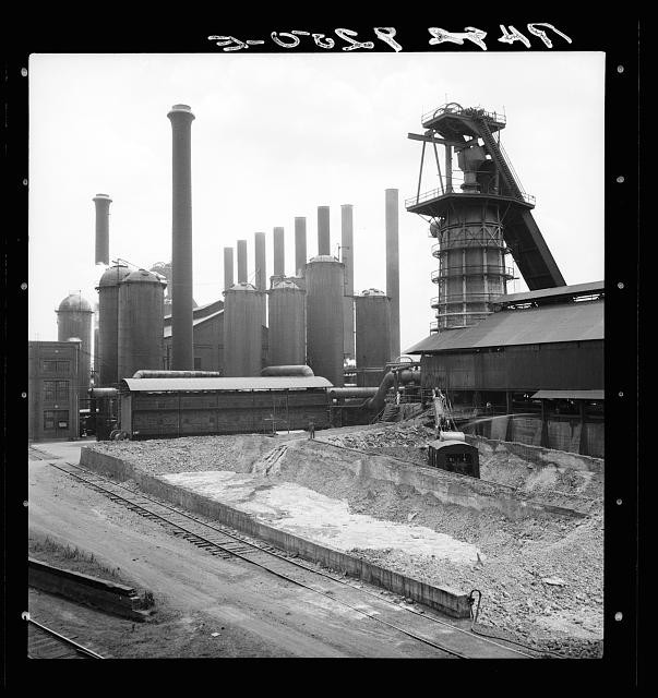 Birmingham Alabama 1936 Sloss-Sheffield Steel Iron Works Blast Furnace