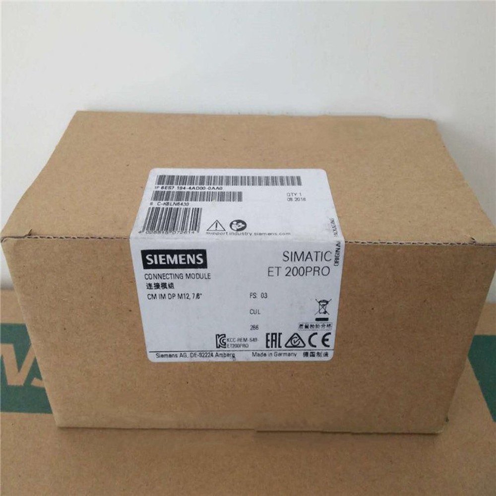 SIEMENS New In Box 6ES7 194-4AD00-0AA0 6ES7194-4AD00-0AA0 Free Shipping
