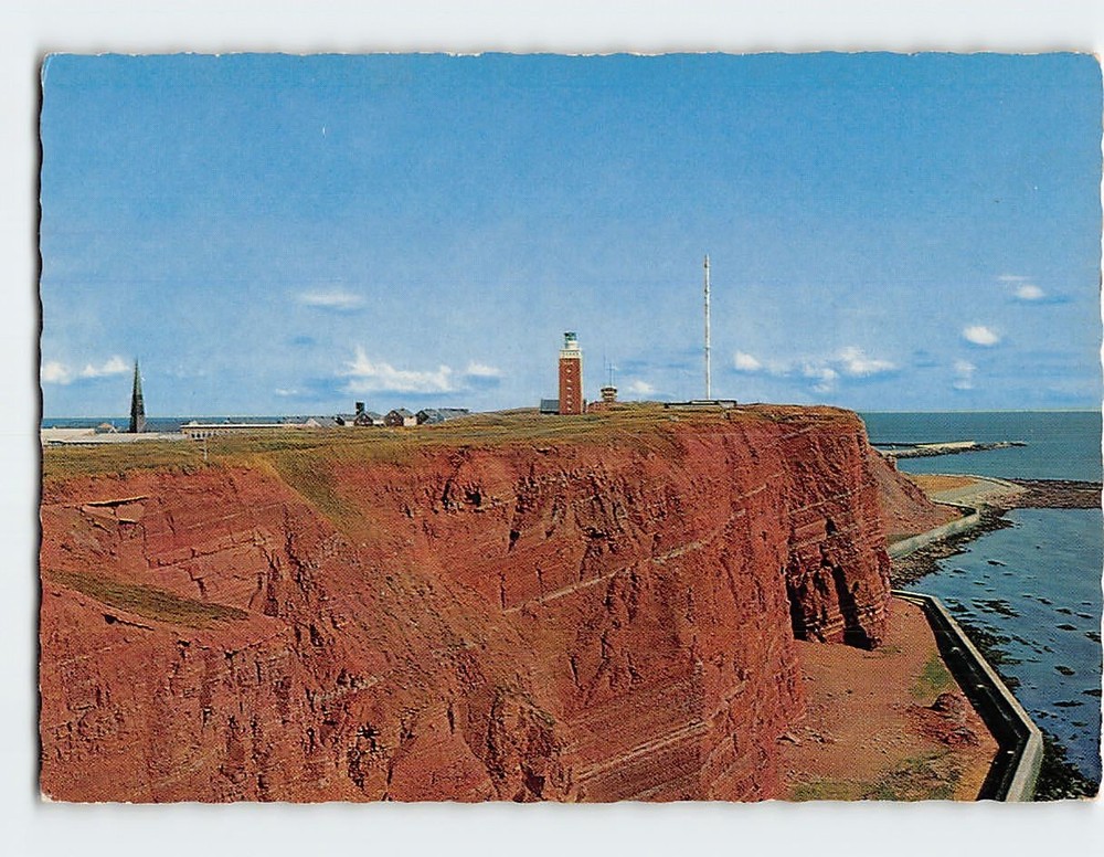 Postcard Westküste Heligoland Germany