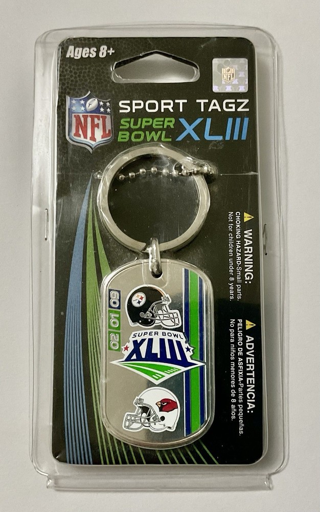 Seattle Seahawks Super Bowl XLII Keychain