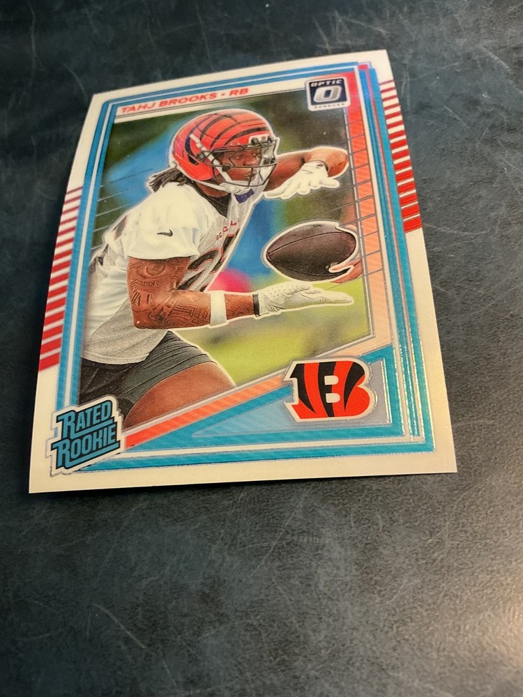 2025 Panini Donruss Optic - Rated Rookie Tahj Brooks #268 (RC)