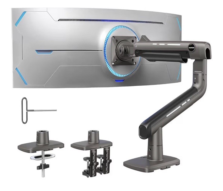 HUANUO TitanLift Heavy Duty Monitor Arm for Screens up to 49