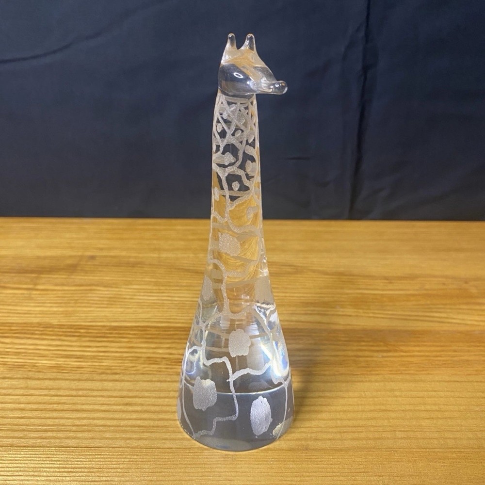 Kosta Boda Signed Vickie Lindstrand Art Glass Giraffe