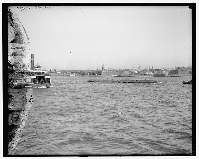 Photo:New York NY 1900s Twenty-Third Street Ferry Terminal Hudson River