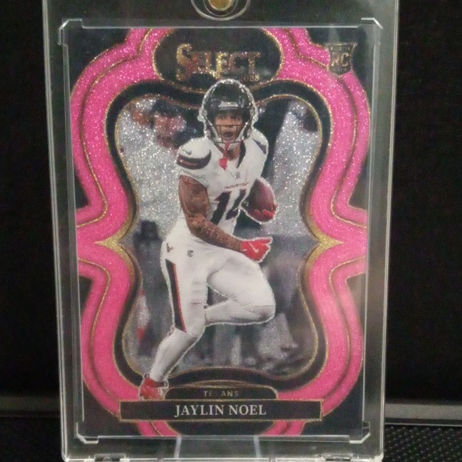Panini 2025 Select Prizm Jaylin Noel #336 Texans Rookie /15 Football