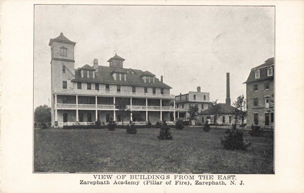 Buildings from the East Zarephath Academy New Jersey NJ c1910 Postcard