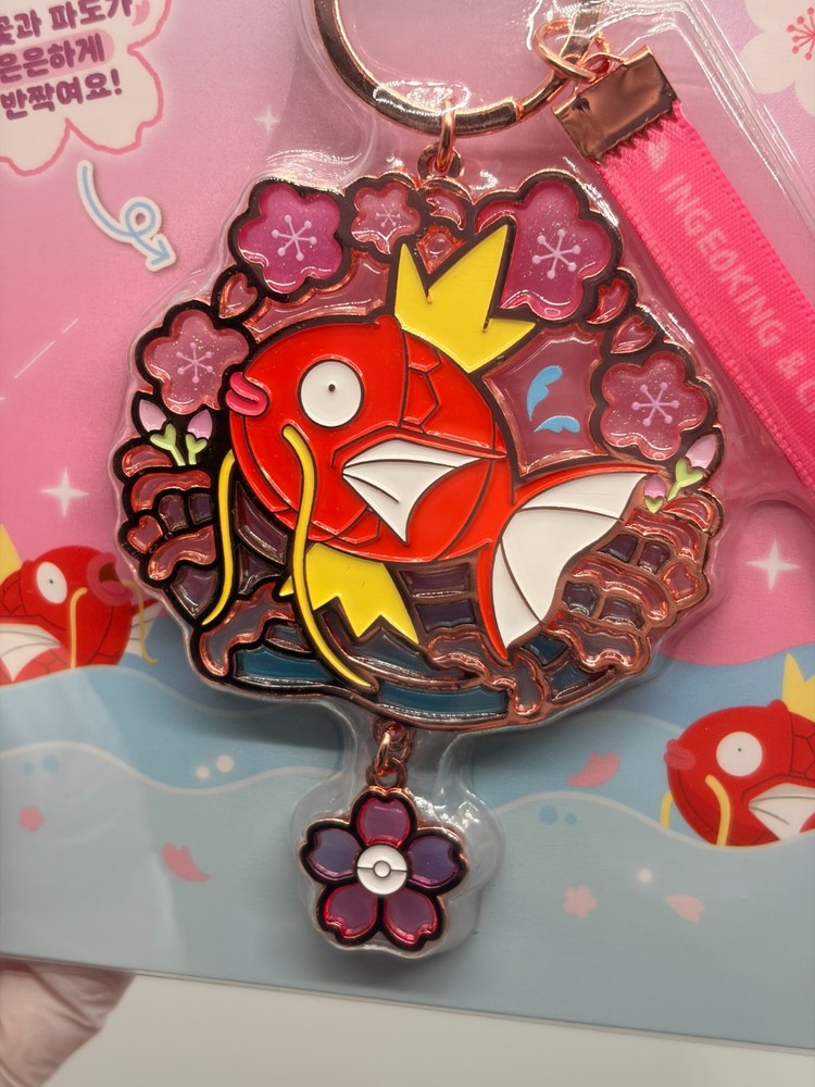 Pokemon Store Korea INGEOKING Cherry Blossom Keychain Limited