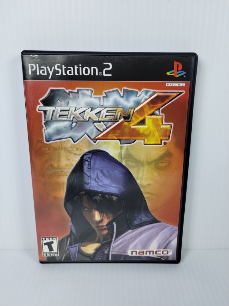 Tekken 4 (Sony Playstation 2) CIB W Reg Card - Tested - Free Shipping