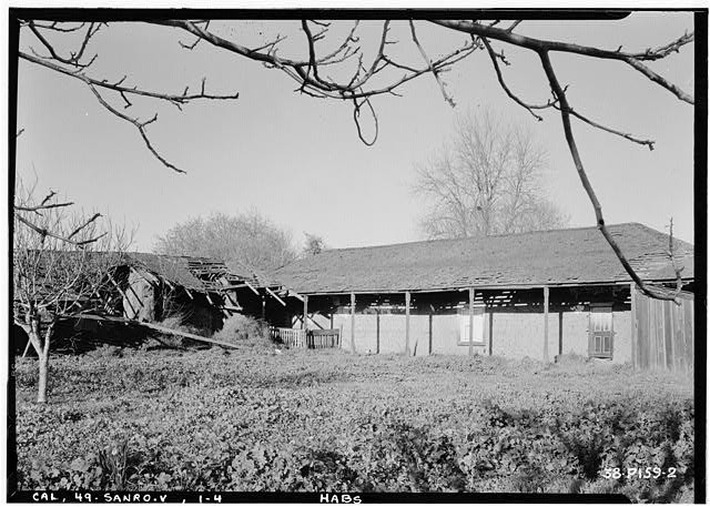 Photo:Carrillo Adobe,Santa Rosa,Sonoma County,California,CA,HABS,3