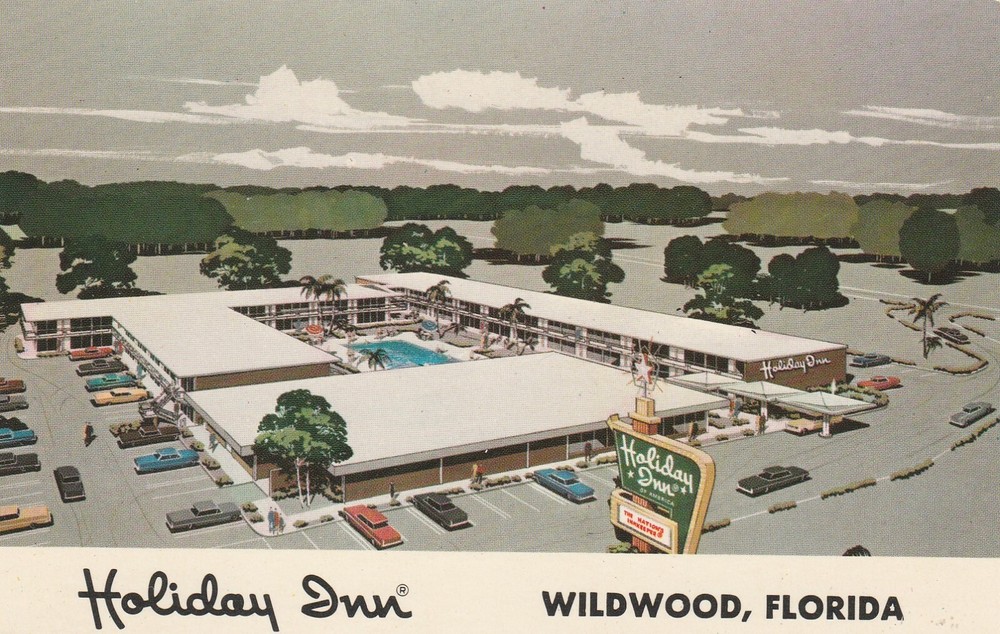 Wildwood FL-Florida, Holiday Inn, Advertising, Vintage Souvenir Postcard
