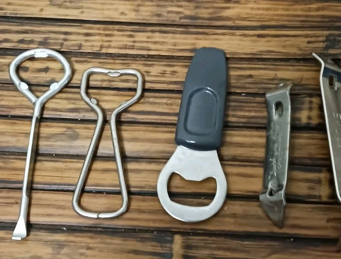 Lot Of 5 Can Bottle Openers