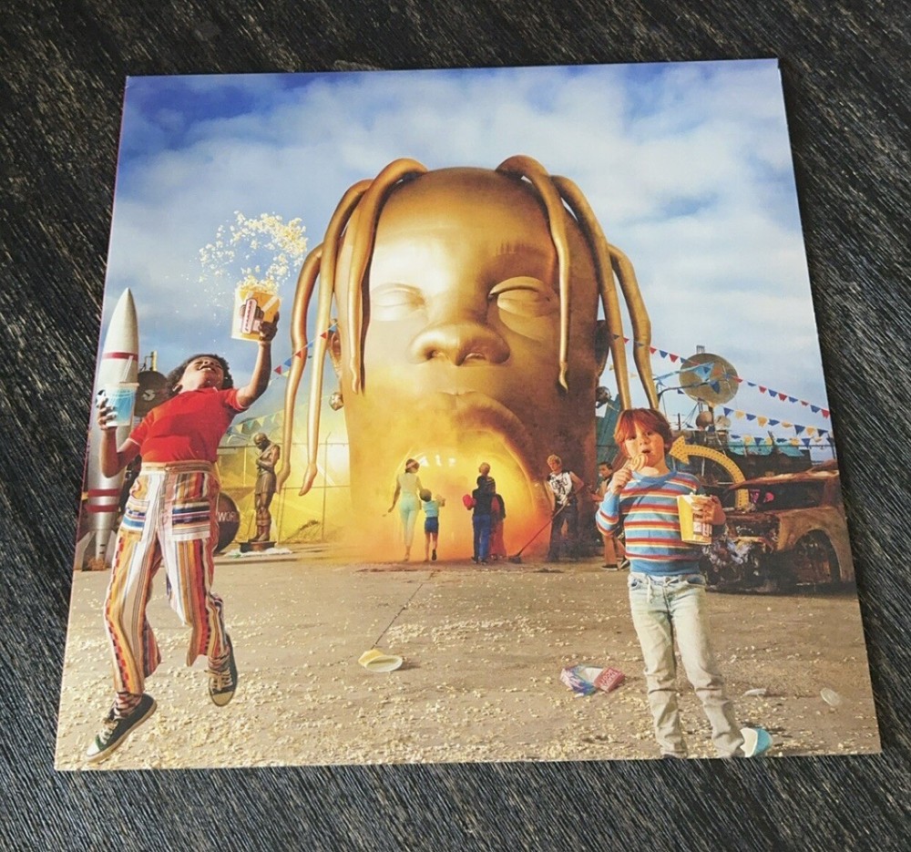 Travis Scott Astroworld Exclusive Limited Edition Purple Colored Vinyl 2LP