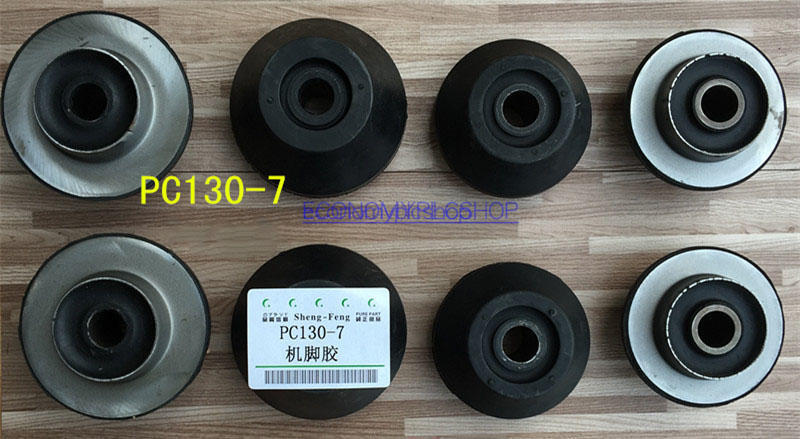 8PCS ENGINE MOUNT FITS KOMATSU Excavator PC130-7 NEW