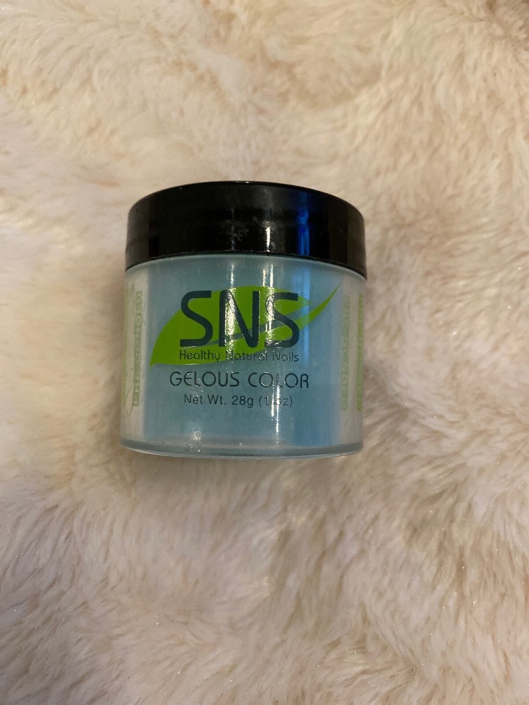 SNS Gelous Color Dipping Powder - 323 Teal Titans