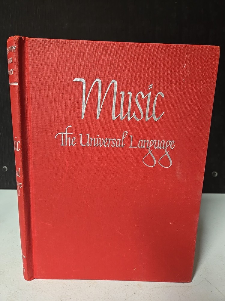 Vintage 1941 Music The Universal Language Hardcover Sheet Music Song Book