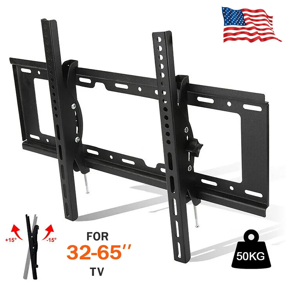 TV Wall Mount VESA Bracket Tilt for 26 32 37 40 42 43 46 47 50 52 55 inch