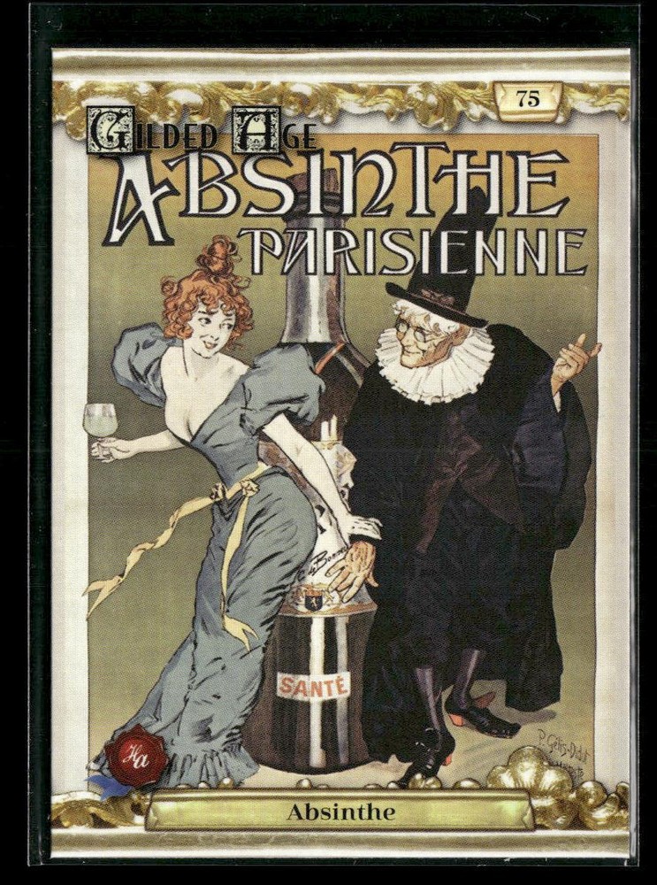 2023 Historic Autographs Gilded Age #75 Absinthe-image