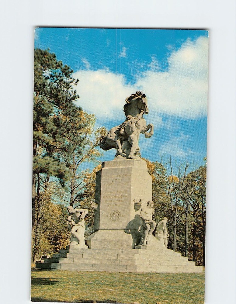Postcard Conquering the Wild The Mariners Museum Newport News Virginia USA