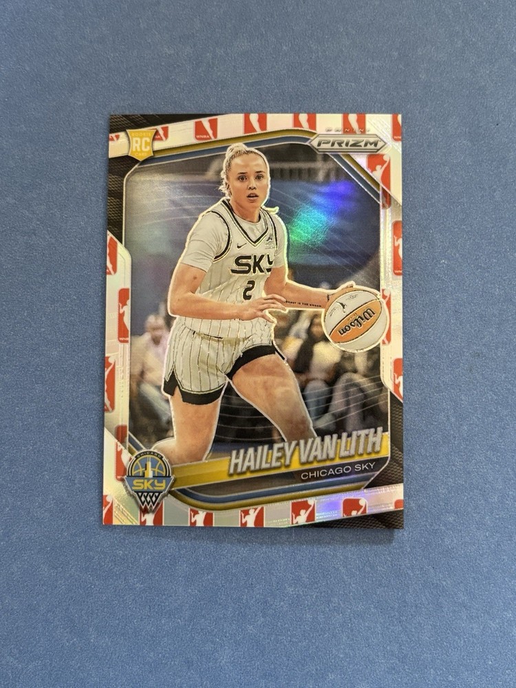 2025 Panini Prizm WNBA Hailey Van Lith Logo Prizm Rookie