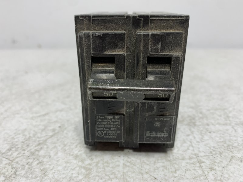 Siemens QP250 Circuit Breaker 50A 120/240V