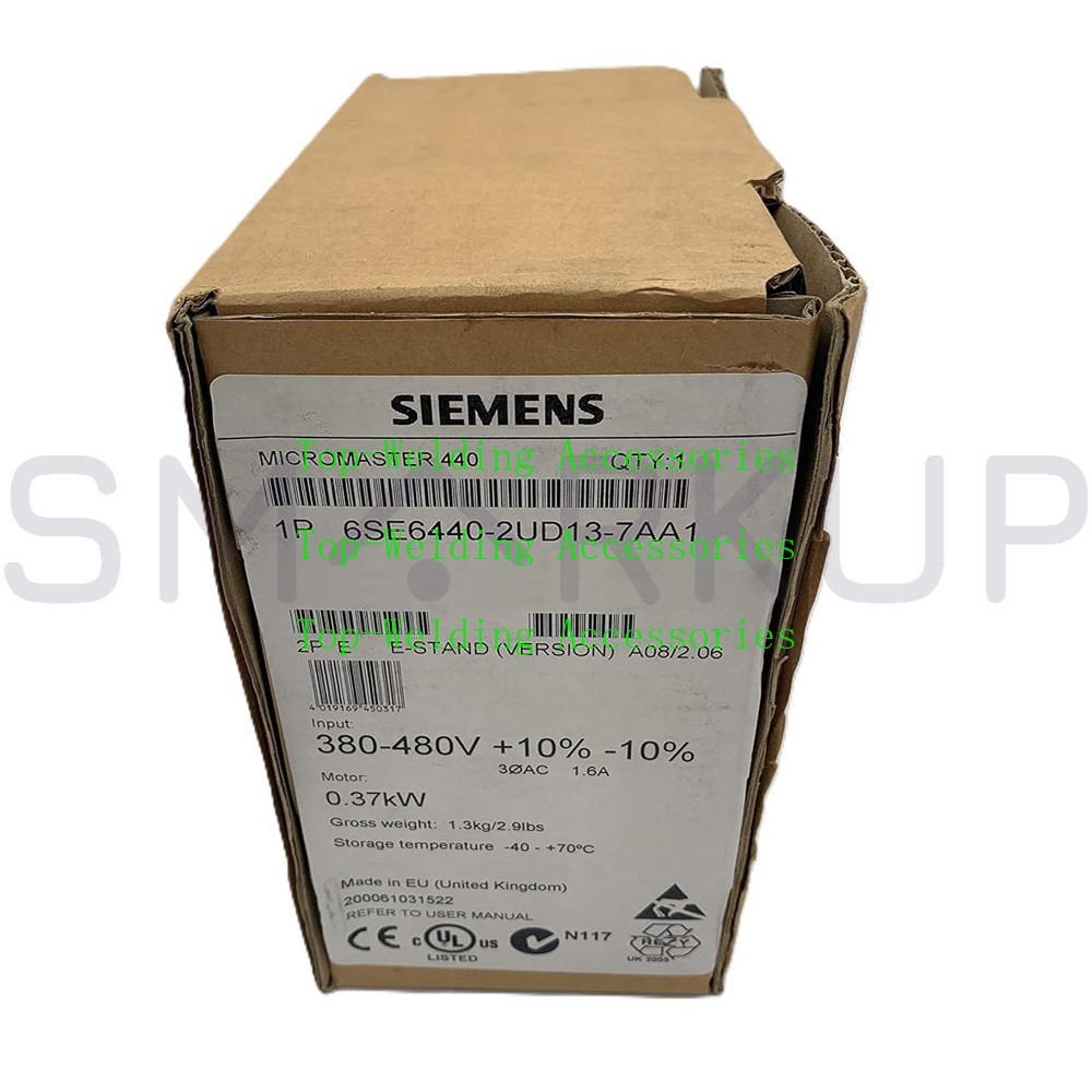 New In Box SIEMENS 6SE6440-2UD13-7AA1 Inverter Drive 0.37KW 380V