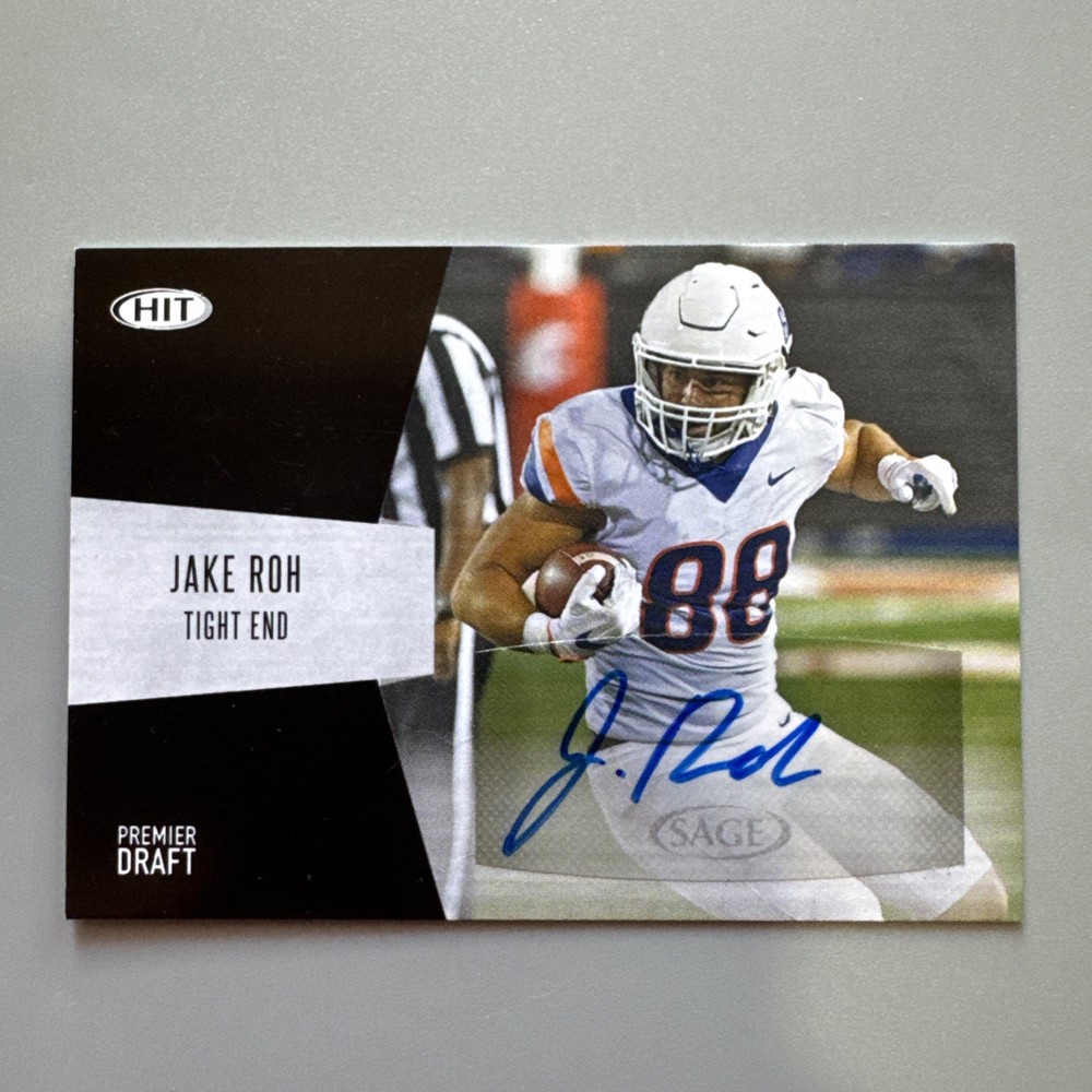 2018 Sage Hit - Autographs Jake Roh #A-77